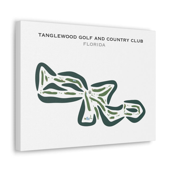 Tanglewood Golf and Country Club, Florida - Printed Golf Courses