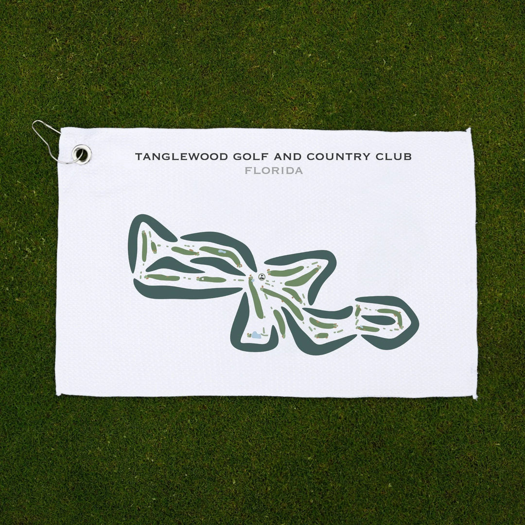 Tanglewood Golf and Country Club, Florida - Printed Golf Courses
