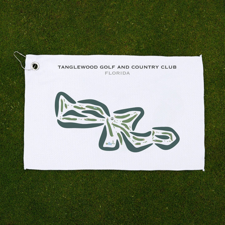 Tanglewood Golf and Country Club, Florida - Printed Golf Courses