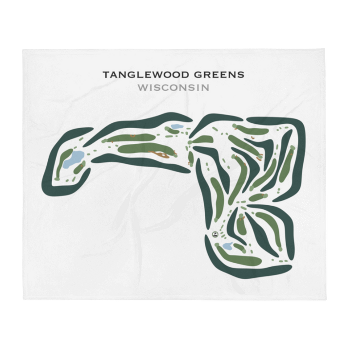 Tanglewood Greens, Wisconsin - Printed Golf Courses