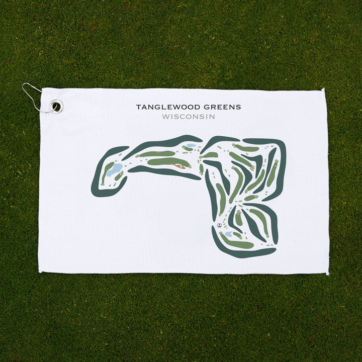 Tanglewood Greens, Wisconsin - Printed Golf Courses