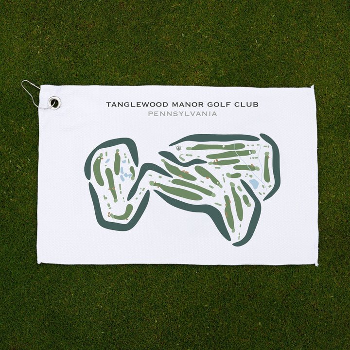 Tanglewood Manor Golf Club, Pennsylvania - Printed Golf Courses