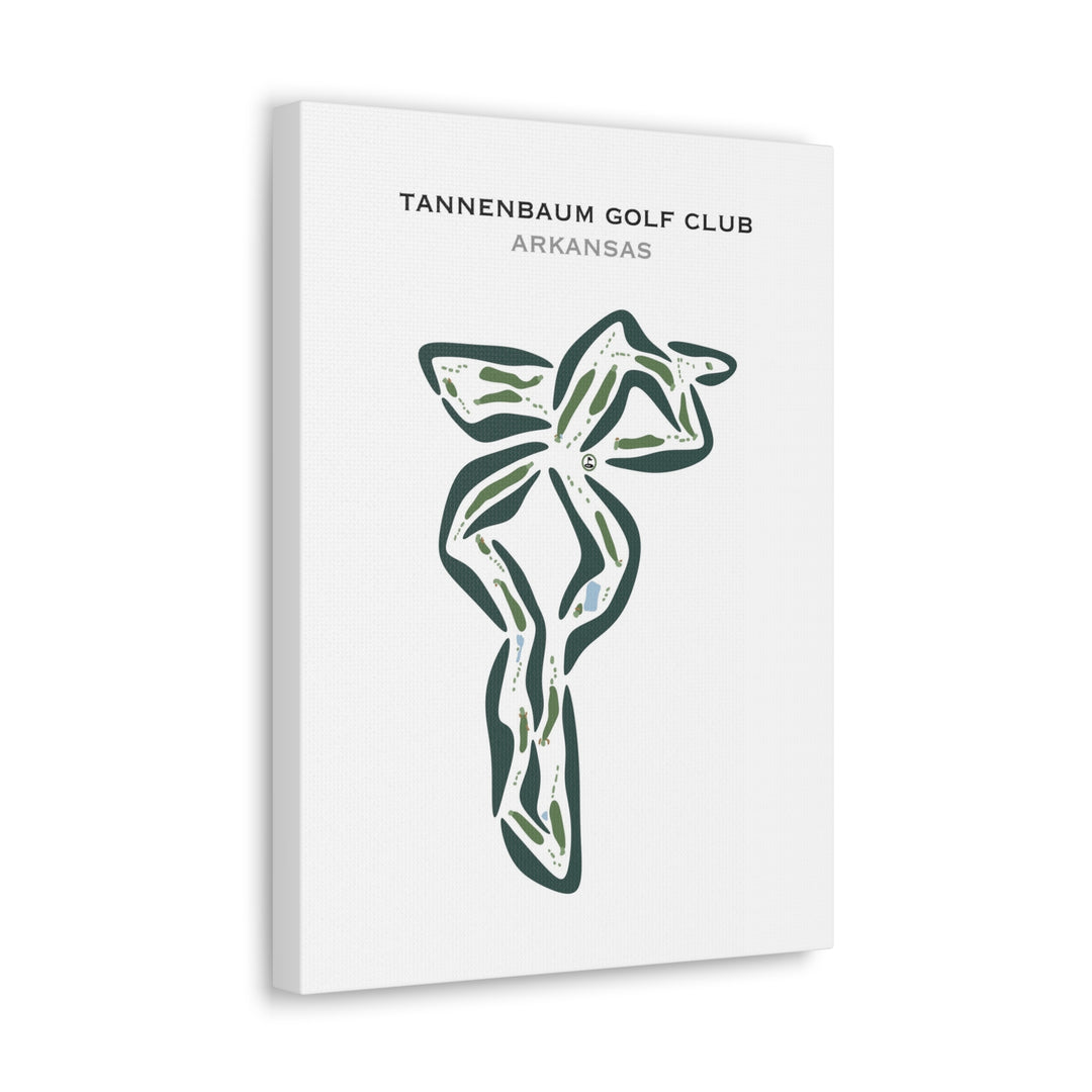 Tannenbaum Golf Club, Arkansas - Printed Golf Courses