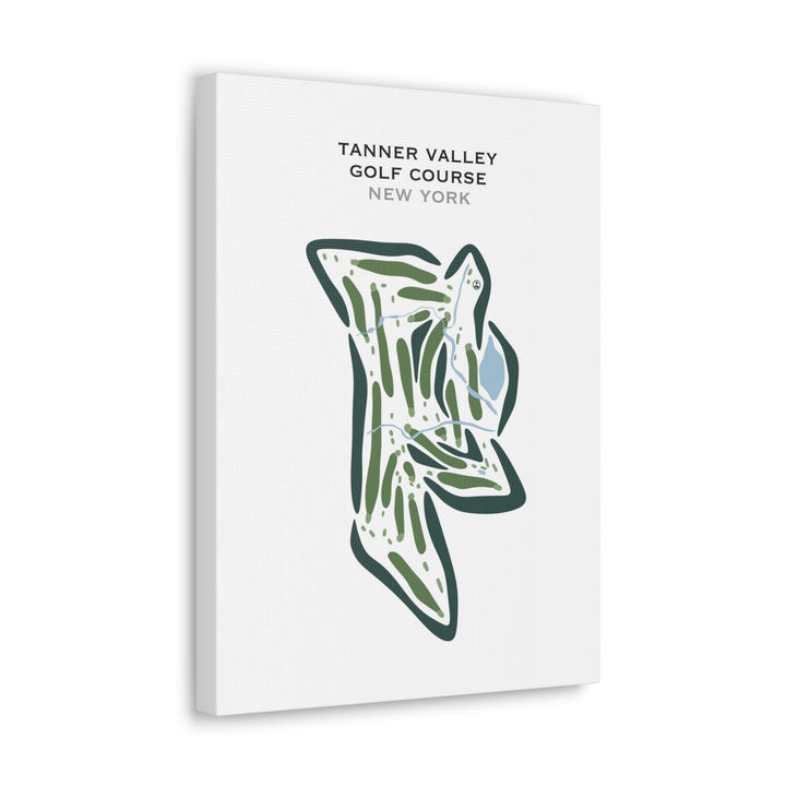 Tanner Valley Golf Course, New York - Printed Golf Courses