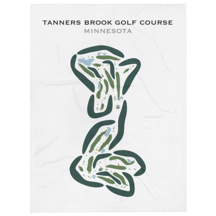 Tanners Brook Golf Course, Minnesota - Printed Golf Courses