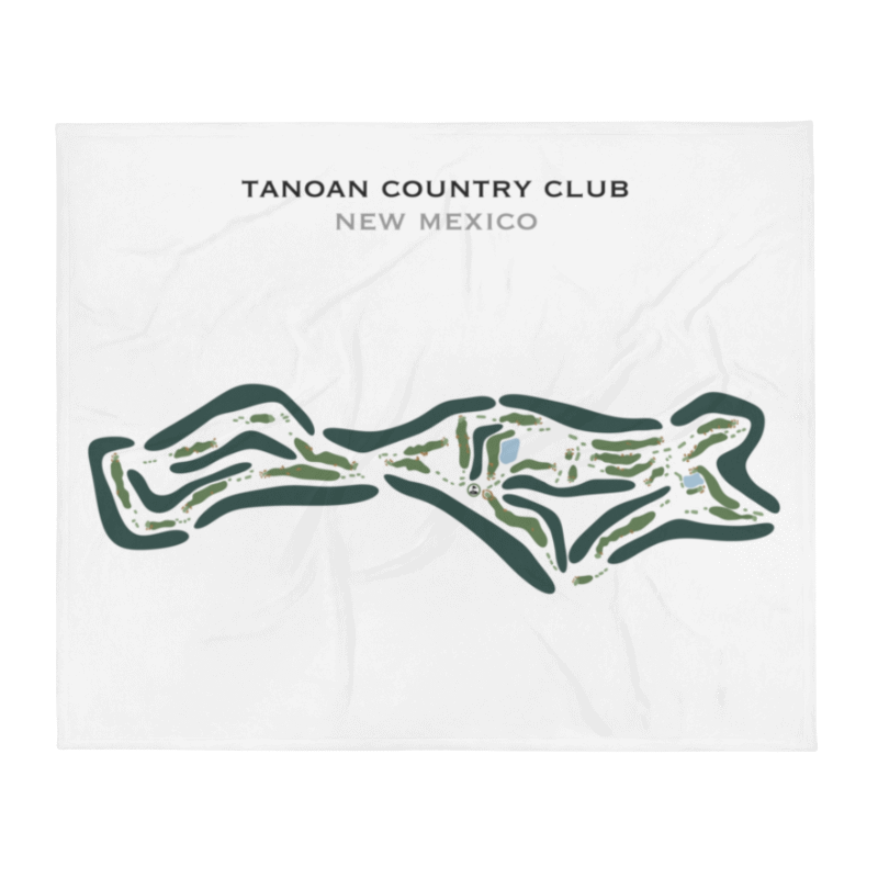 Tanoan Country Club, New Mexico - Printed Golf Courses