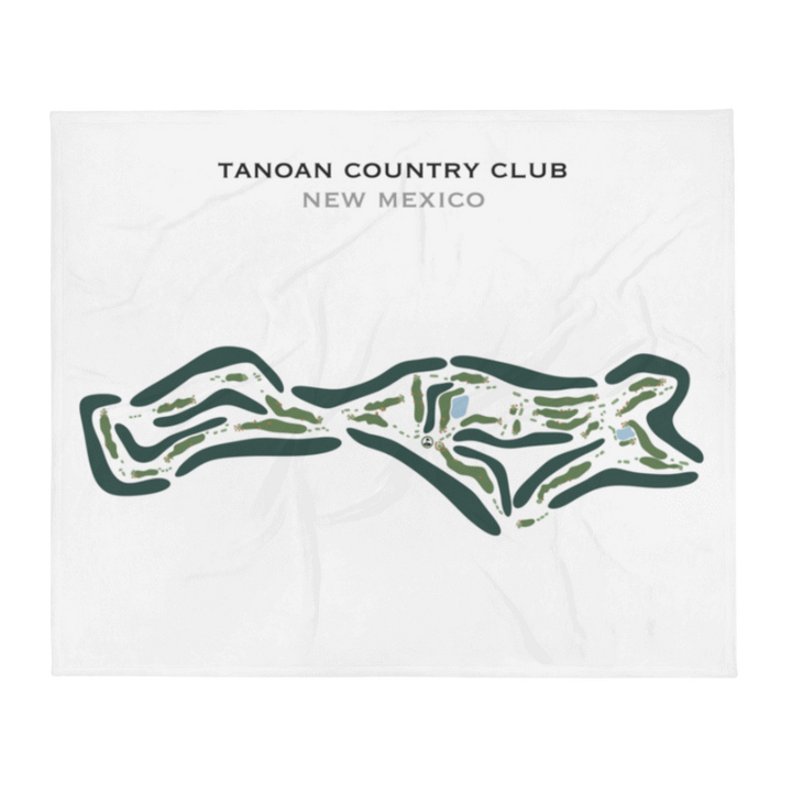 Tanoan Country Club, New Mexico - Printed Golf Courses