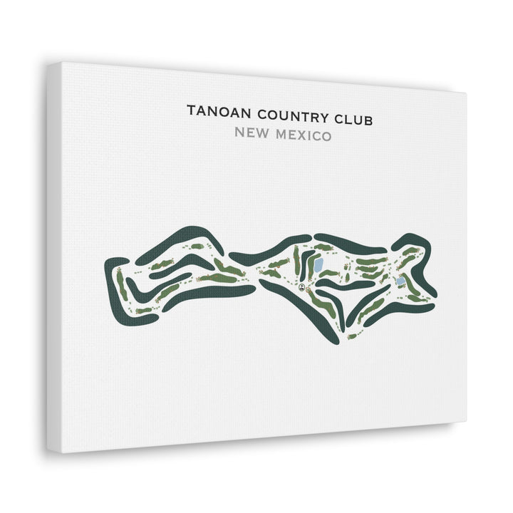 Tanoan Country Club, New Mexico - Printed Golf Courses