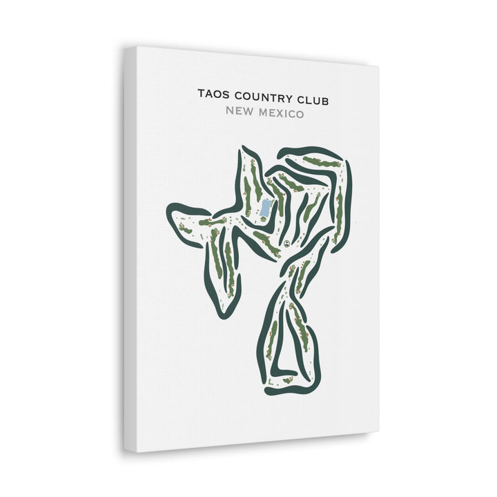 Taos Country Club, New Mexico - Printed Golf Courses