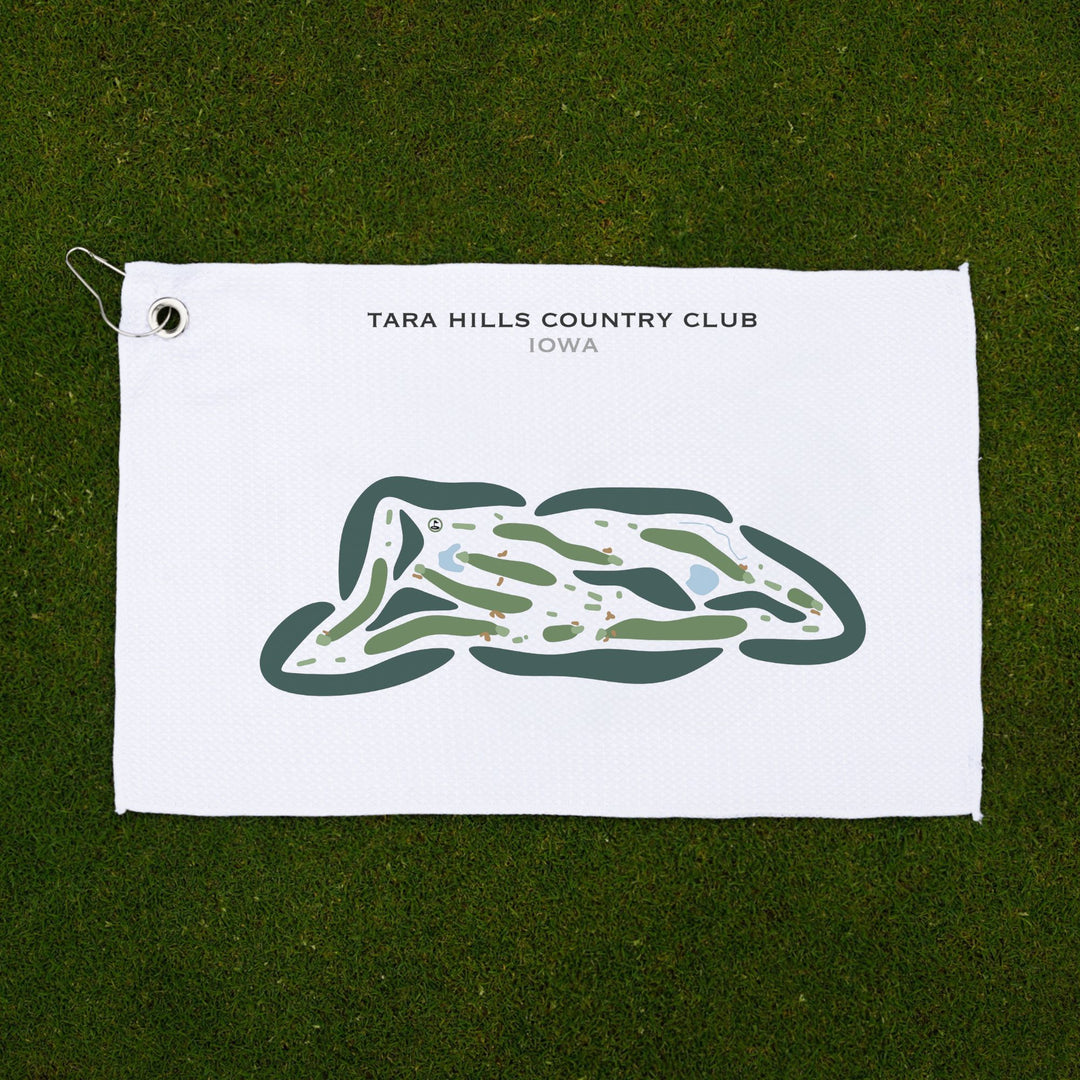 Tara Hills Country Club, Iowa - Printed Golf Courses