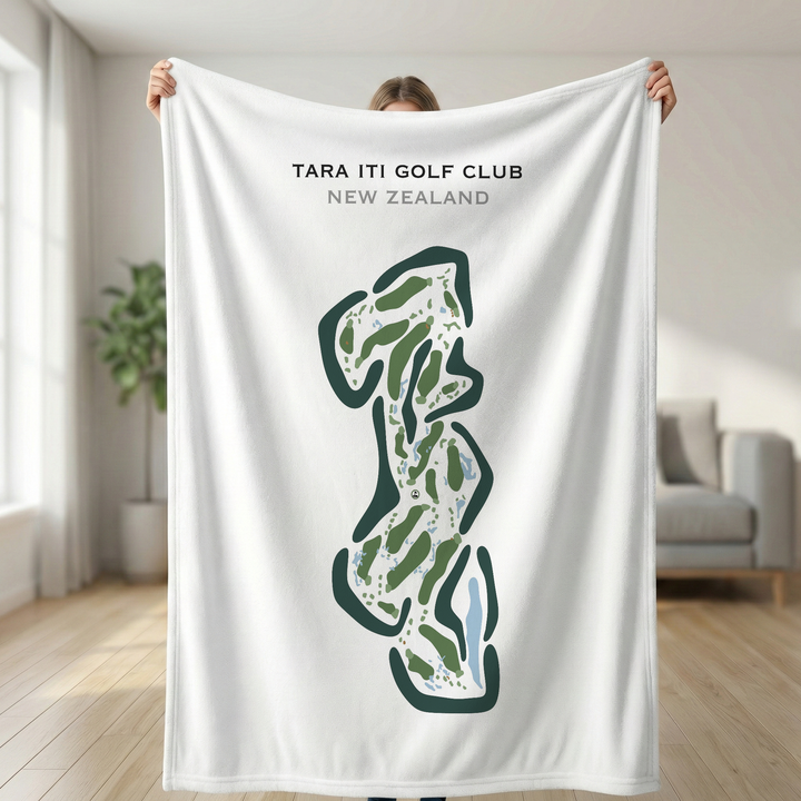 Tara Iti Golf Club, New Zealand - Printed Golf Courses