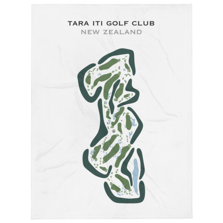 Tara Iti Golf Club, New Zealand - Printed Golf Courses