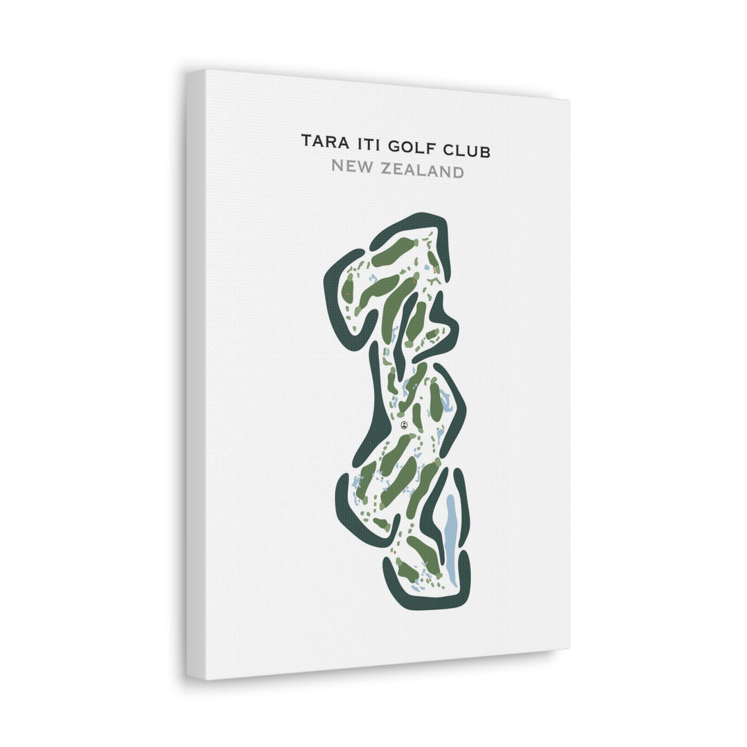 Tara Iti Golf Club, New Zealand - Printed Golf Courses