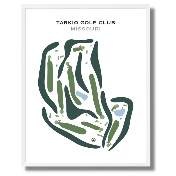 Tarkio Golf Club, Missouri - Printed Golf Course