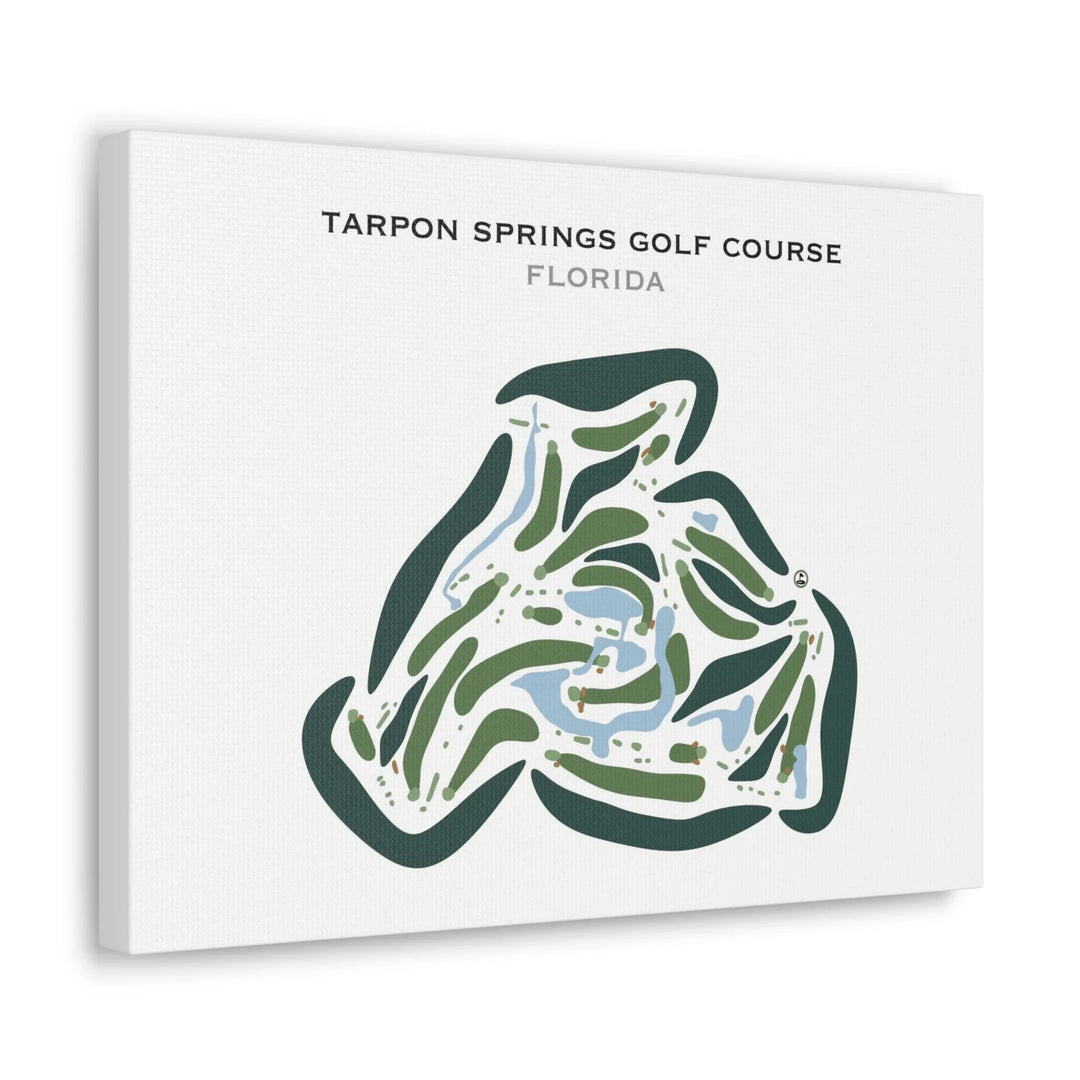 Tarpon Springs Golf Course, Florida - Printed Golf Courses