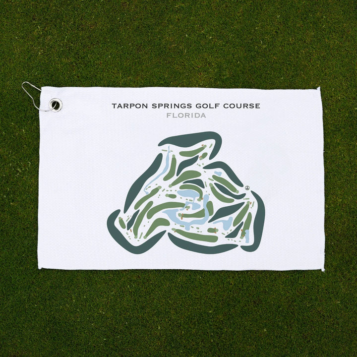 Tarpon Springs Golf Course, Florida - Printed Golf Courses