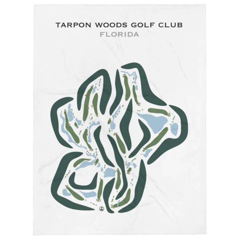 Tarpon Woods Golf Club, Florida - Printed Golf Courses