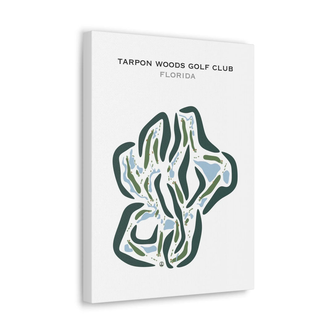 Tarpon Woods Golf Club, Florida - Printed Golf Courses