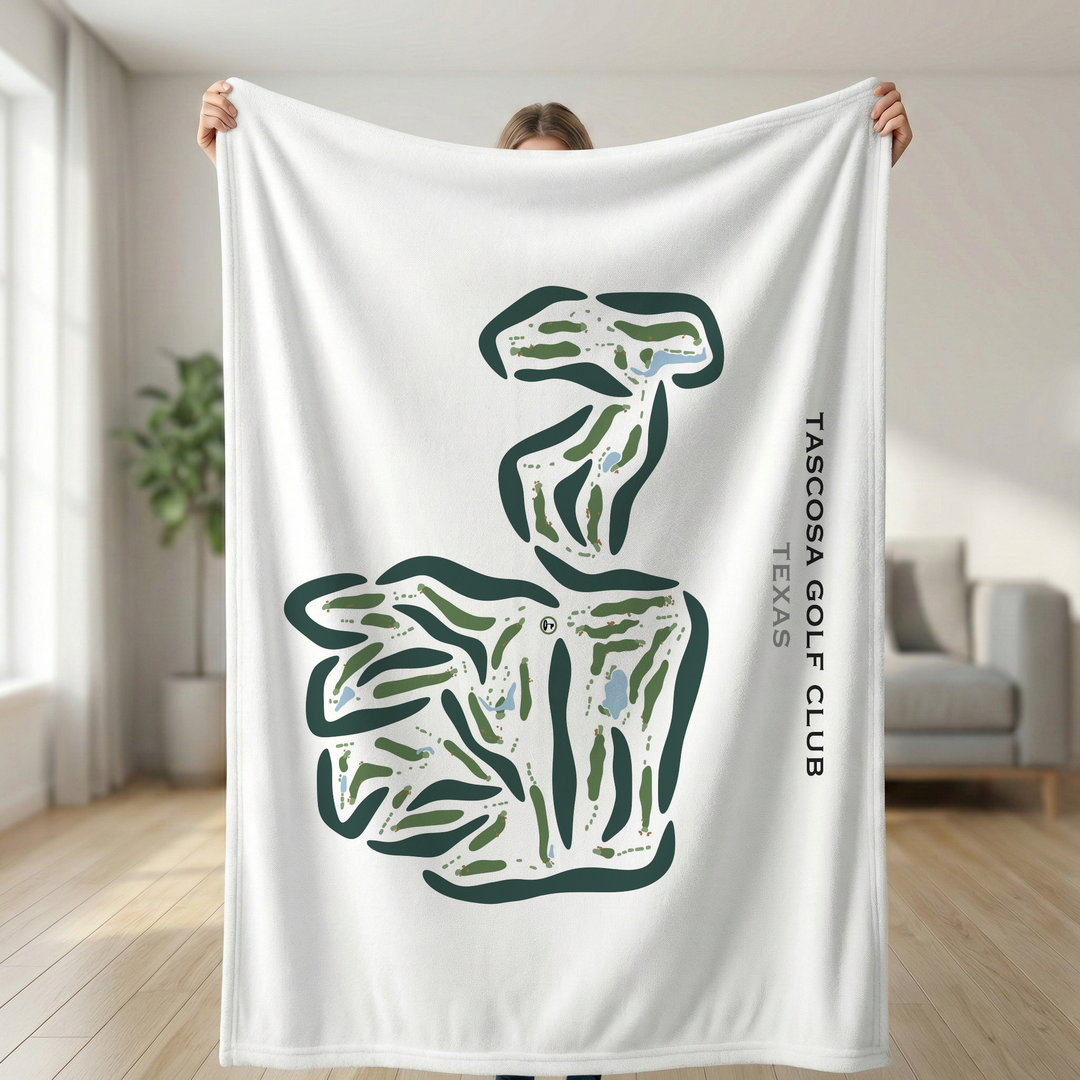 Tascosa Golf Club, Texas - Printed Golf Courses