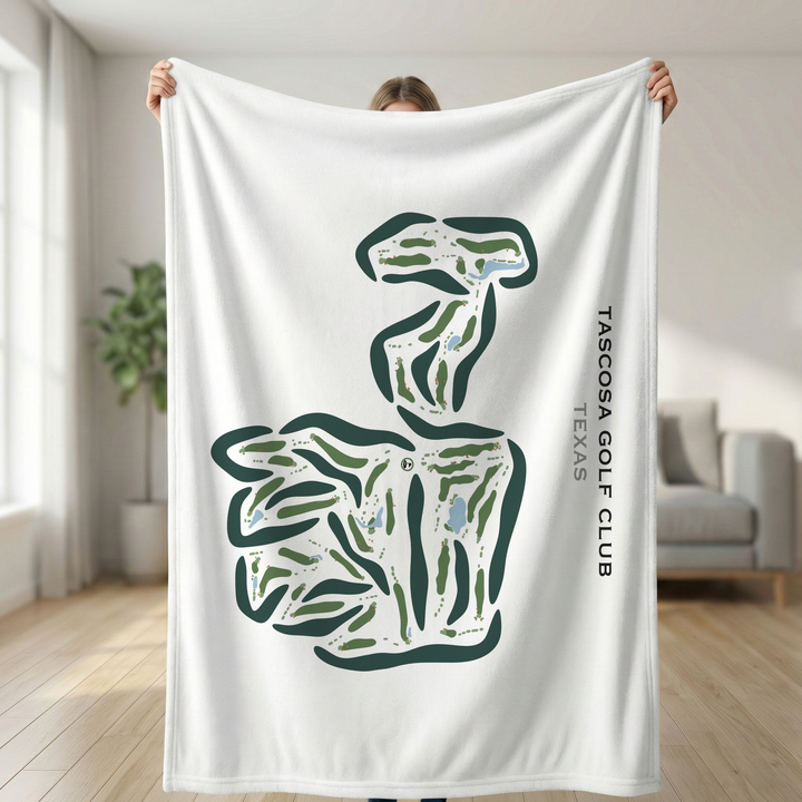 Tascosa Golf Club, Texas - Printed Golf Courses