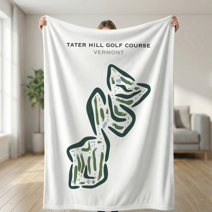 Tater Hill Golf Course, Vermont - Printed Golf Courses