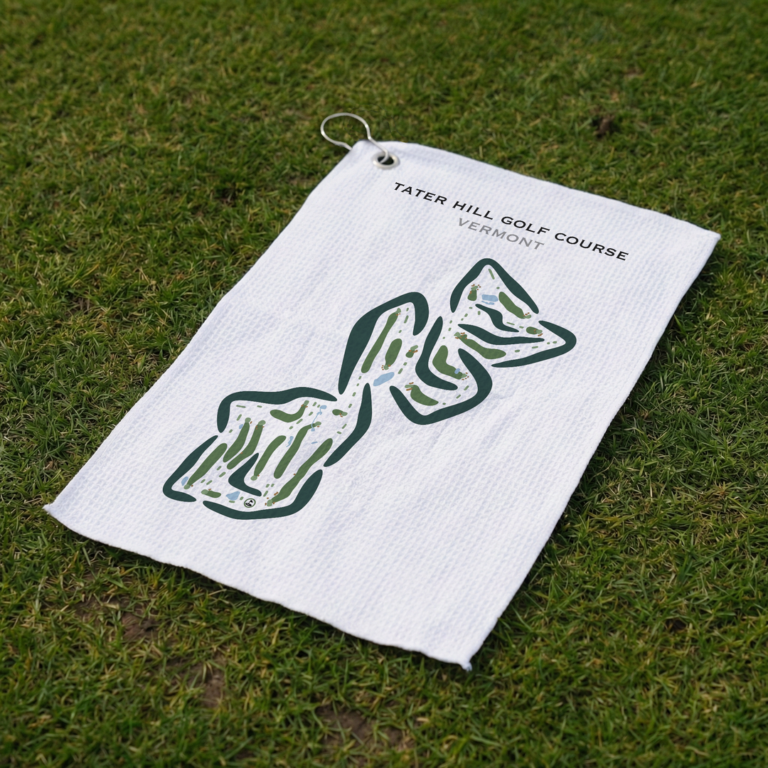Tater Hill Golf Course, Vermont - Printed Golf Courses