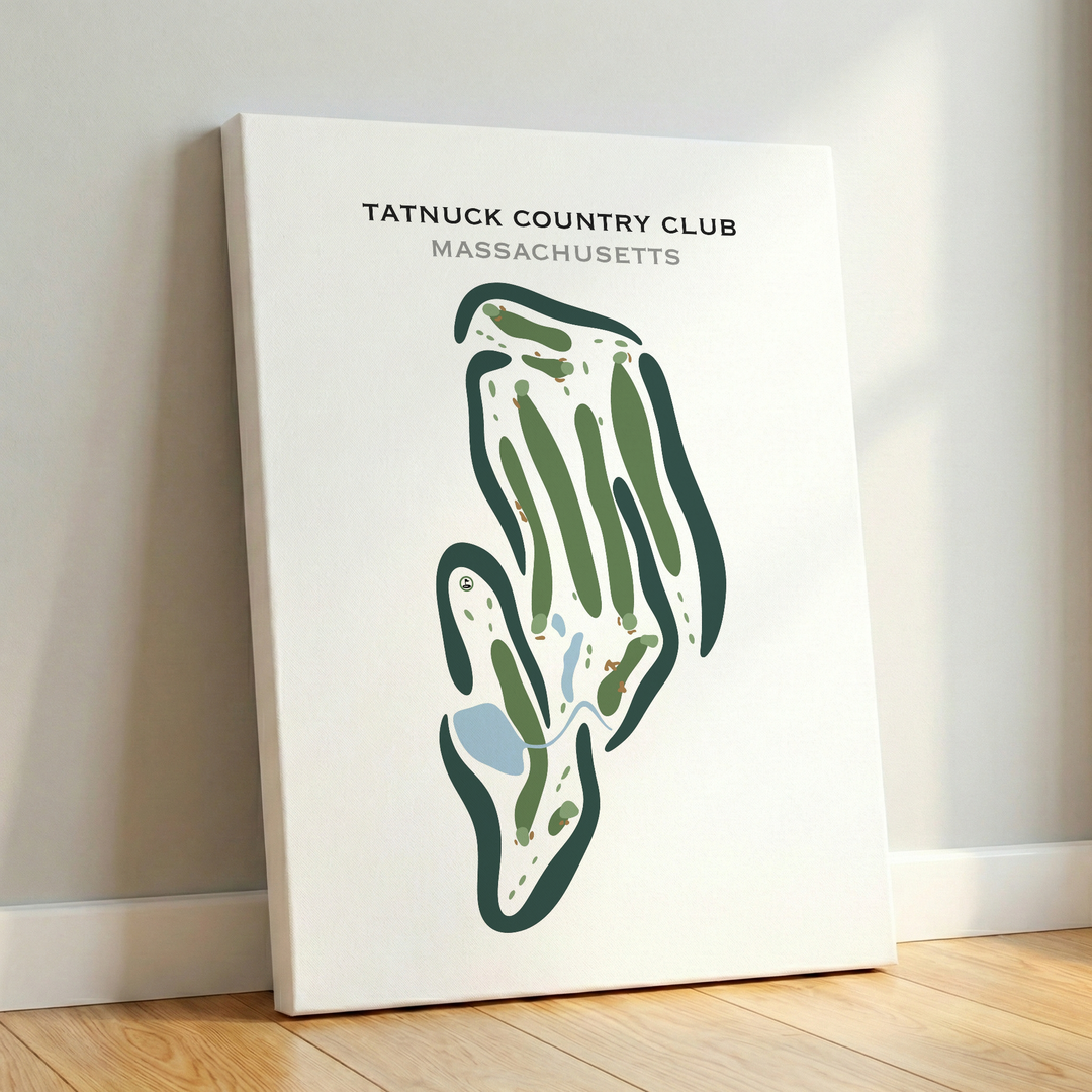 Tatnuck Country Club, Massachusetts - Printed Golf Courses