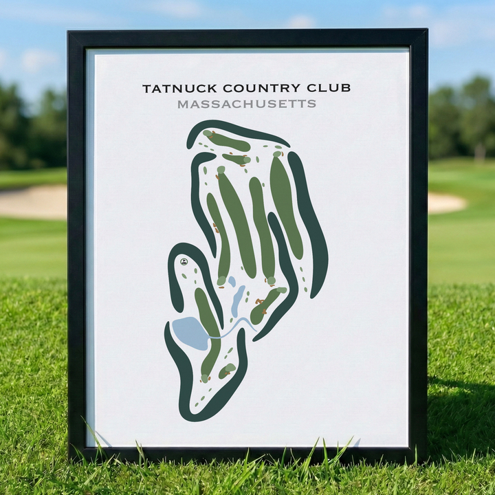 Tatnuck Country Club, Massachusetts - Printed Golf Courses