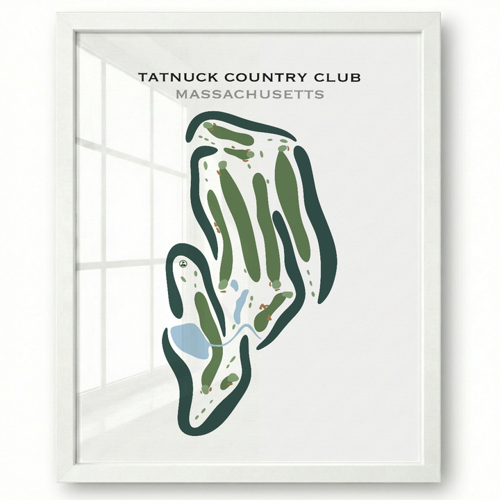Tatnuck Country Club, Massachusetts - Printed Golf Courses