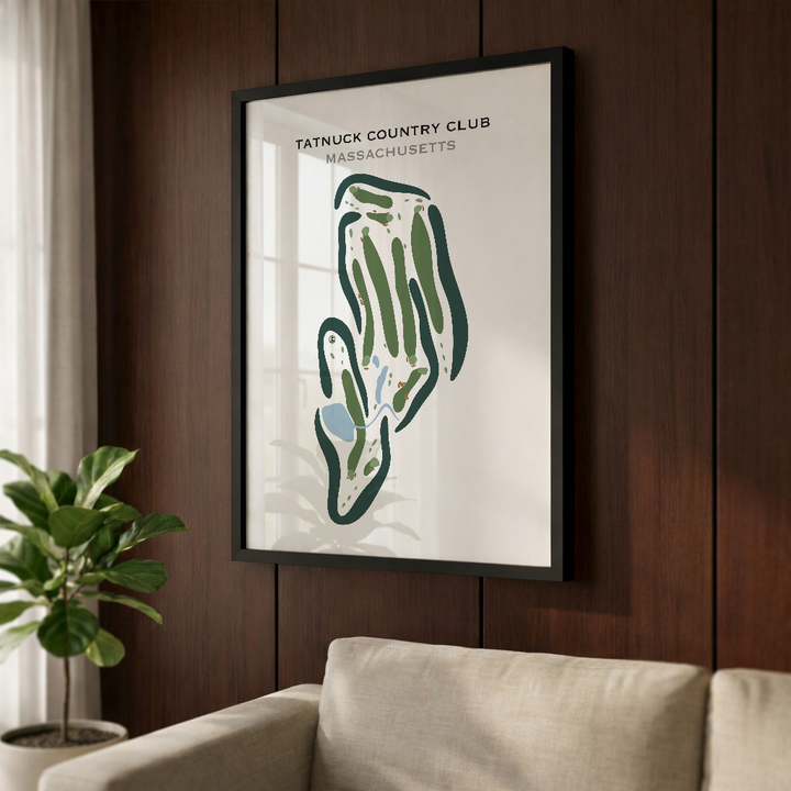 Tatnuck Country Club, Massachusetts - Printed Golf Courses