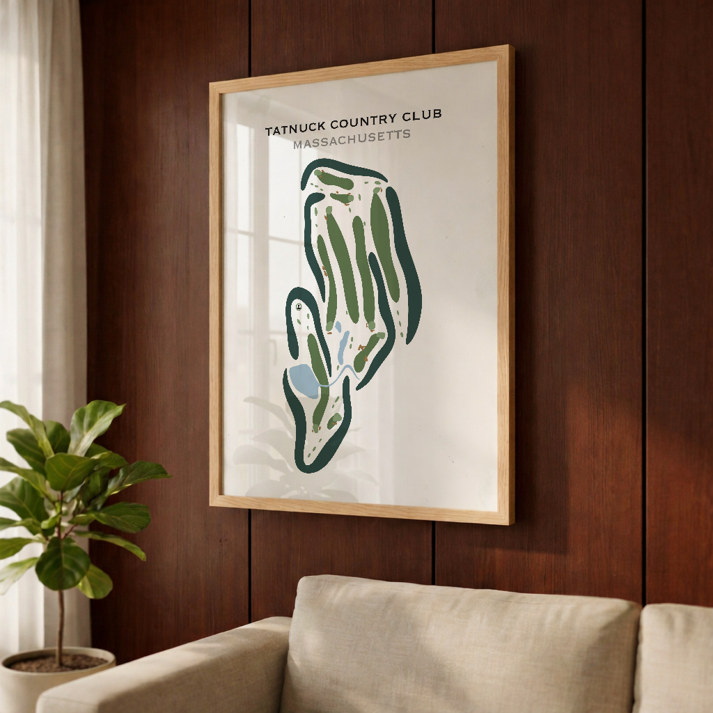 Tatnuck Country Club, Massachusetts - Printed Golf Courses