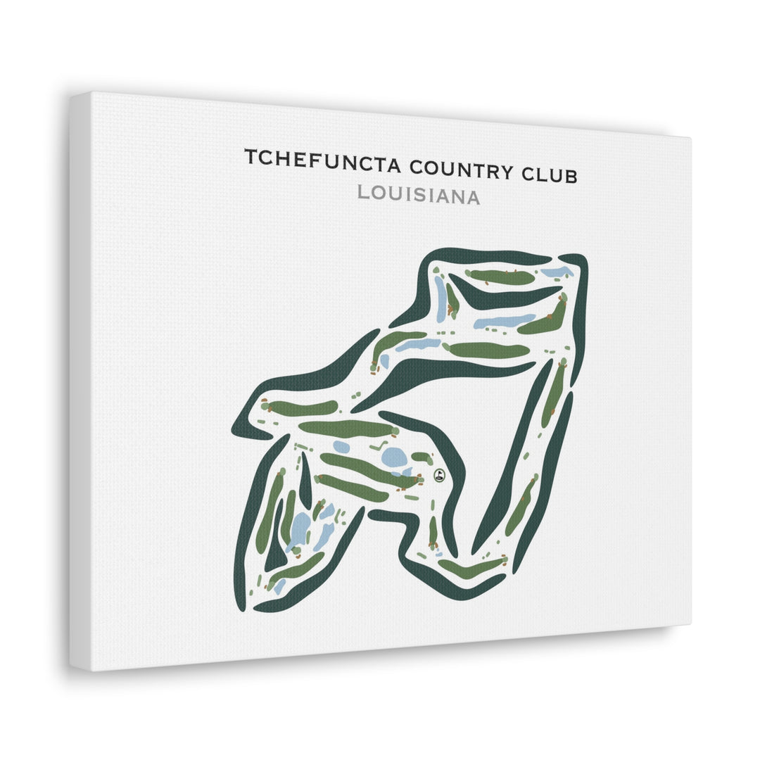 Tchefuncta Country Club, Louisiana - Printed Golf Courses