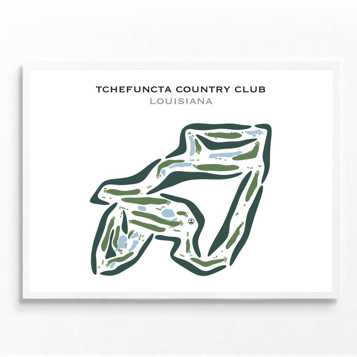 Tchefuncta Country Club, Louisiana - Printed Golf Courses