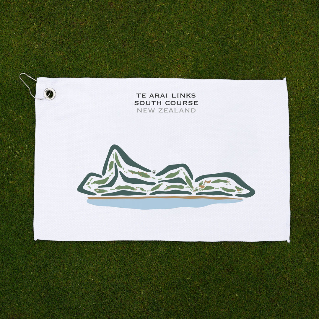 Te Arai Links - South Course, New Zealand - Printed Golf Courses