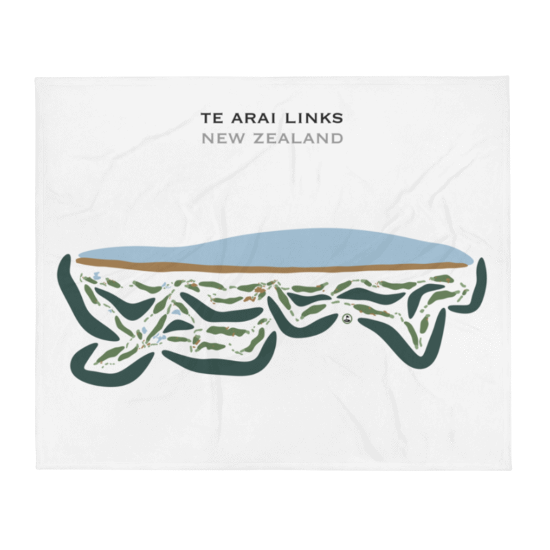Te Arai Links, New Zealand - Printed Golf Courses