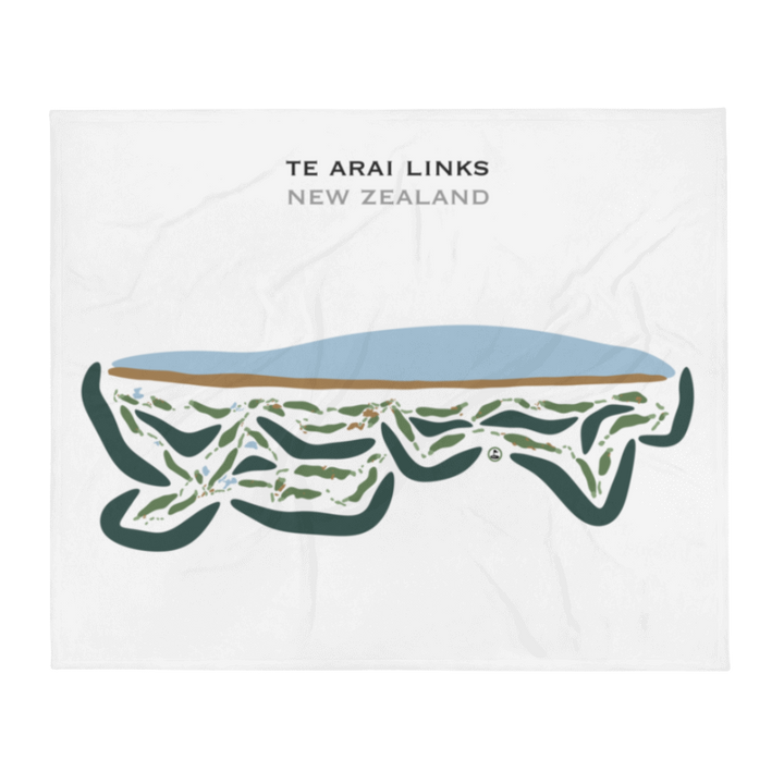 Te Arai Links, New Zealand - Printed Golf Courses