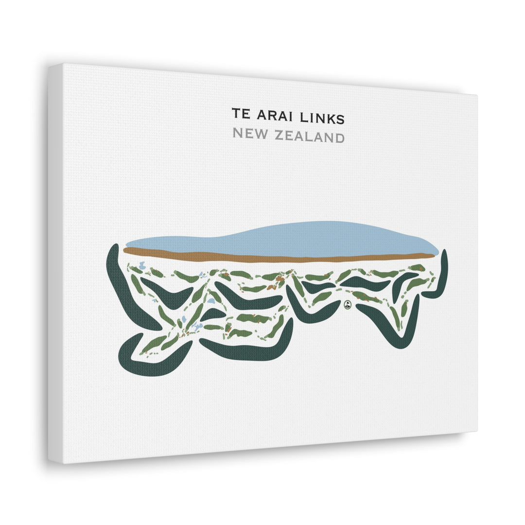 Te Arai Links, New Zealand - Printed Golf Courses