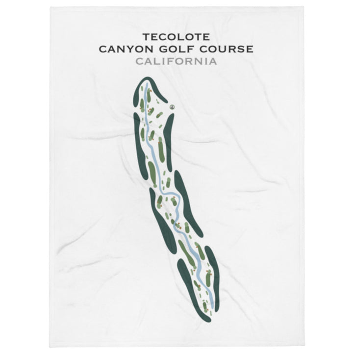 Tecolote Canyon Golf Course, California - Printed Golf Courses