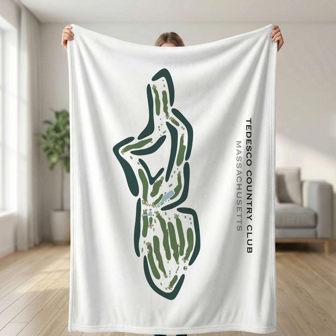 Tedesco Country Club, Massachusetts - Printed Golf Courses
