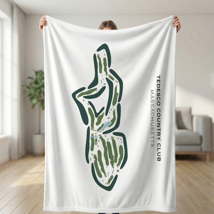 Tedesco Country Club, Massachusetts - Printed Golf Courses