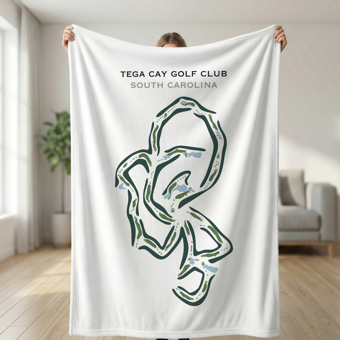 Tega Cay Golf Club, South Carolina - Printed Golf Courses