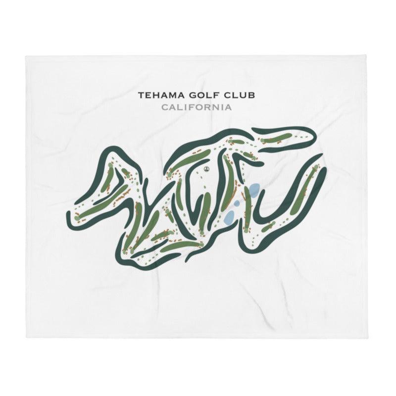 Tehama Golf Club, California - Printed Golf Courses - Golf Course Prints
