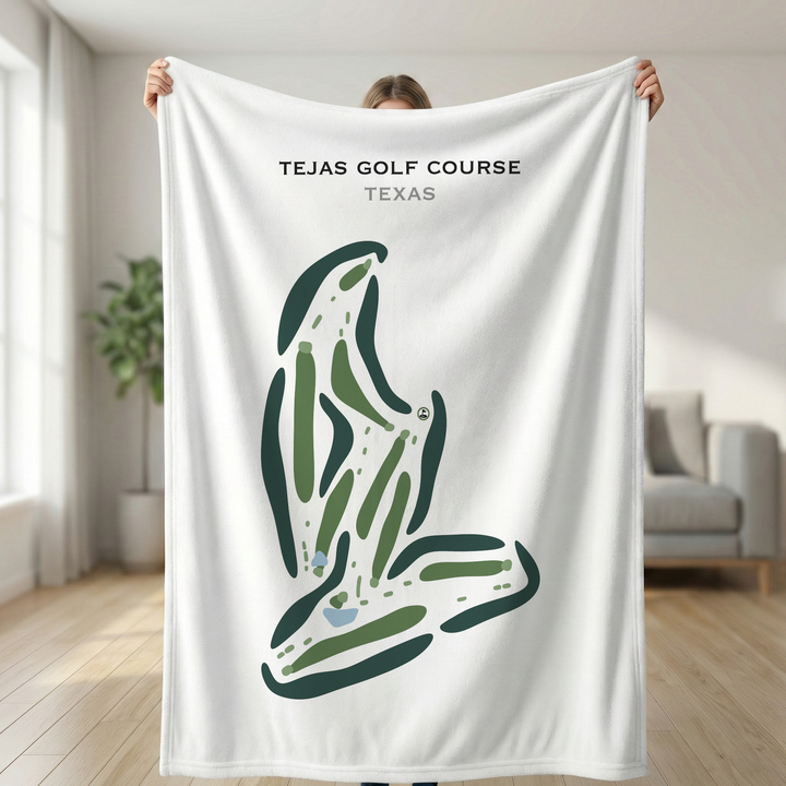 Tejas Golf Course, Texas - Printed Golf Courses