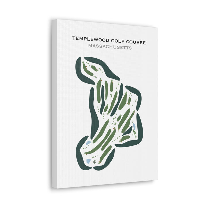 Templewood Golf Course, Massachusetts - Printed Golf Courses