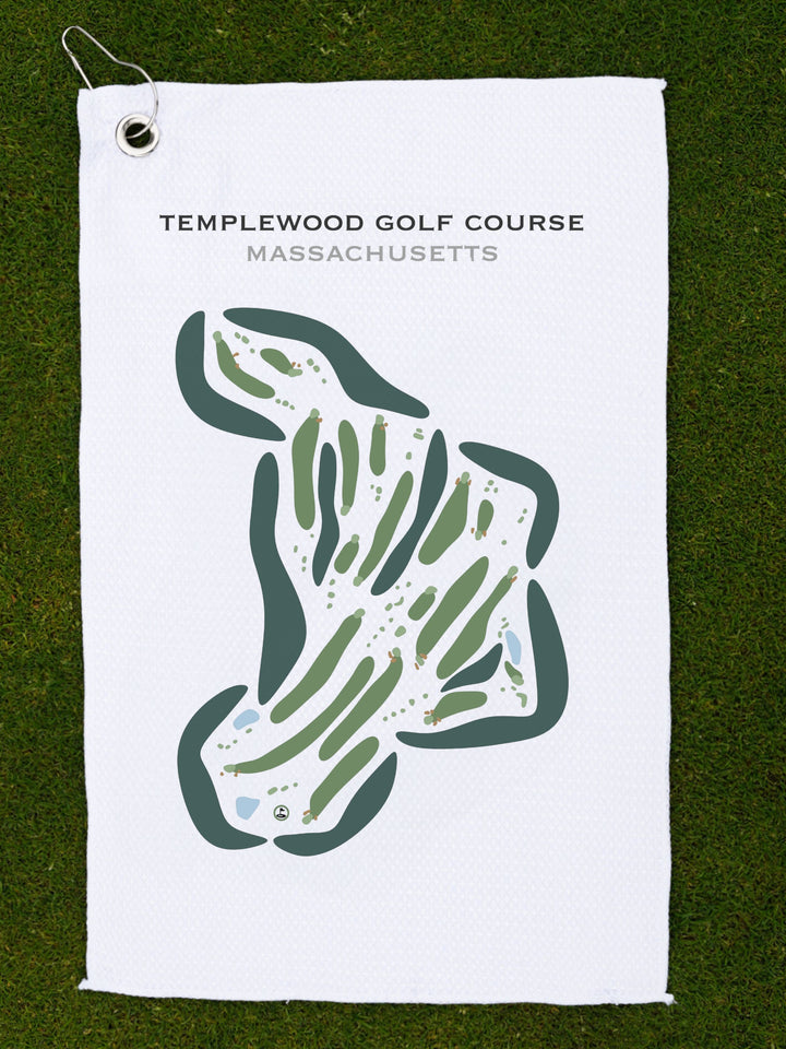 Templewood Golf Course, Massachusetts - Printed Golf Courses