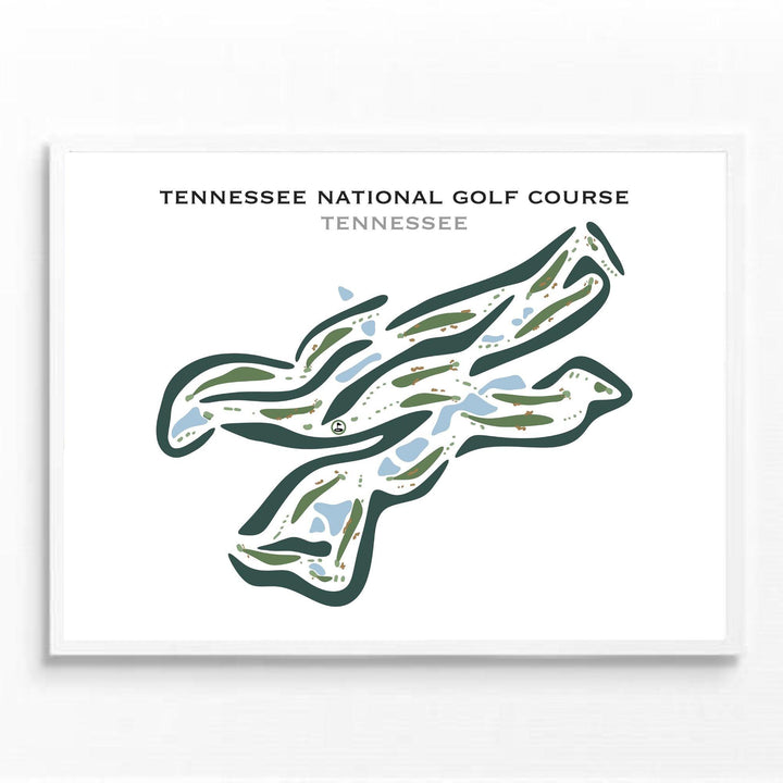 Tennessee National Golf Course, Loudon, Tennessee - Printed Golf Courses - Golf Course Prints