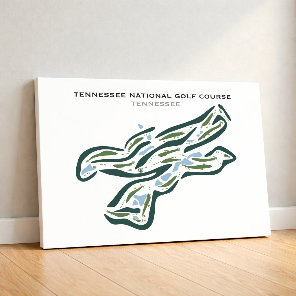 Tennessee National Golf Course, Loudon, Tennessee - Printed Golf Courses