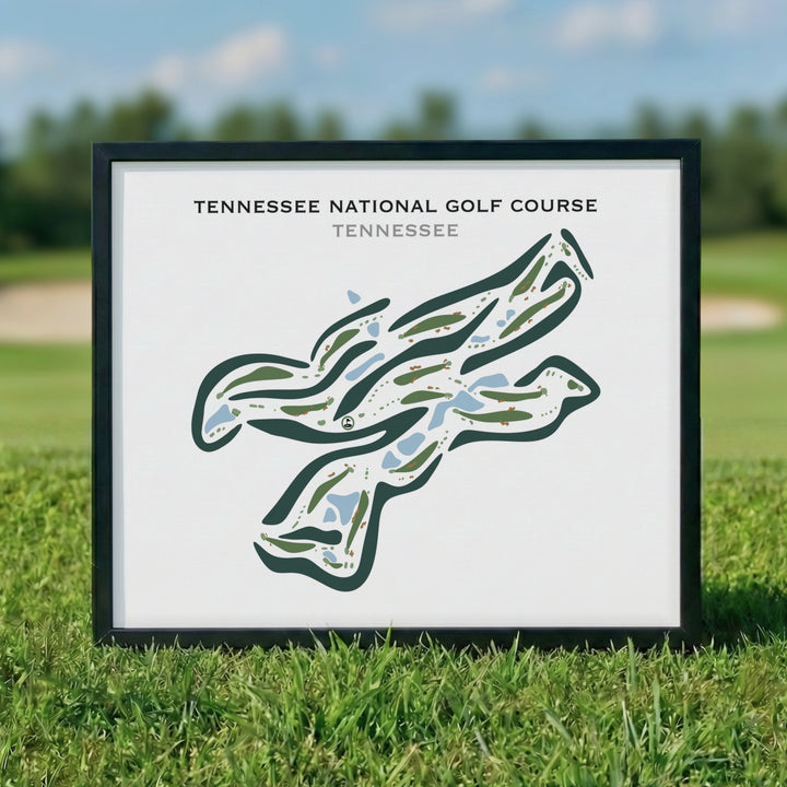 Tennessee National Golf Course, Loudon, Tennessee - Printed Golf Courses