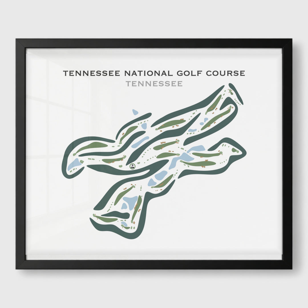 Tennessee National Golf Course, Loudon, Tennessee - Printed Golf Courses