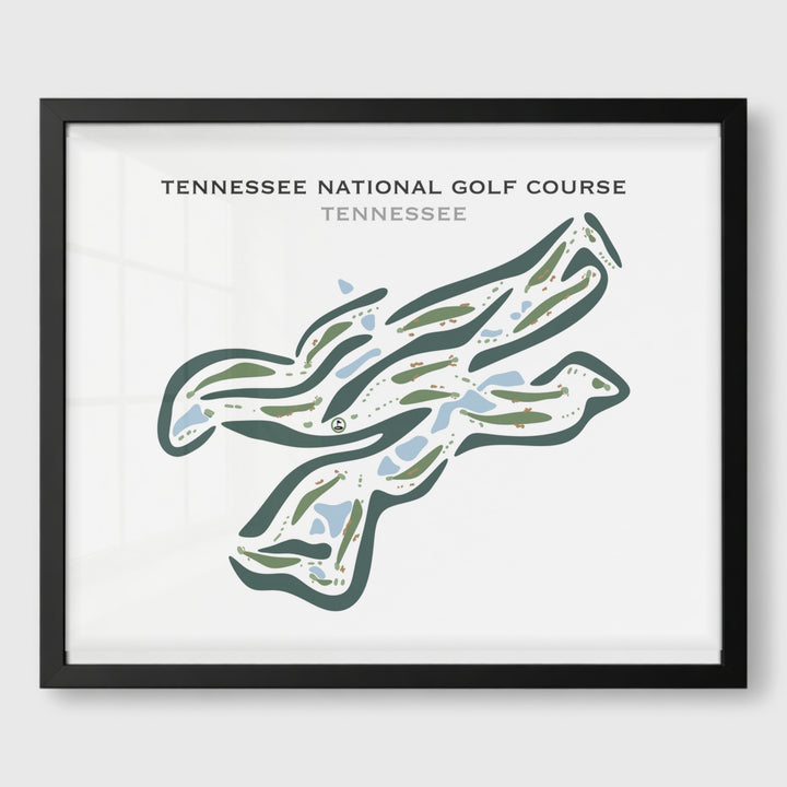Tennessee National Golf Course, Loudon, Tennessee - Printed Golf Courses